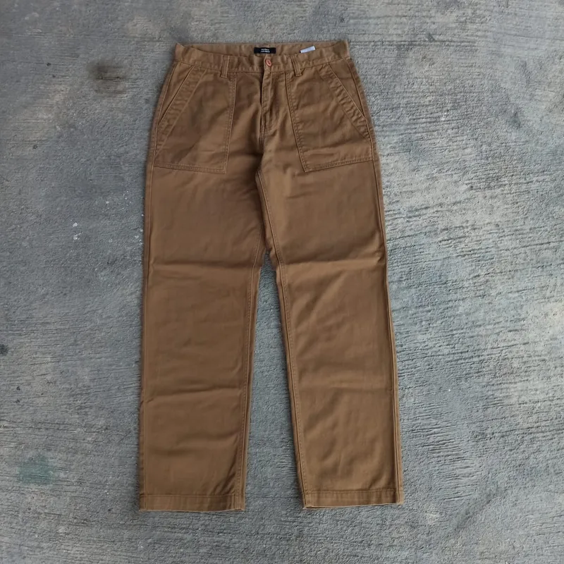 Vintage Streetwear Casual pants Pria brown photo 1