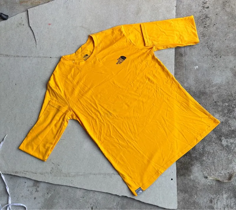 Tshirt Longsleeve The North Face Yellow photo 1
