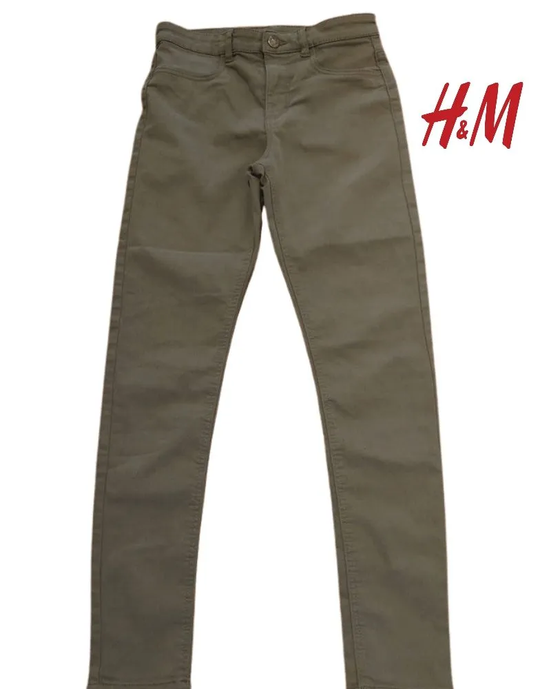 H&M Celana Jeans Panjang Warna Army photo 1