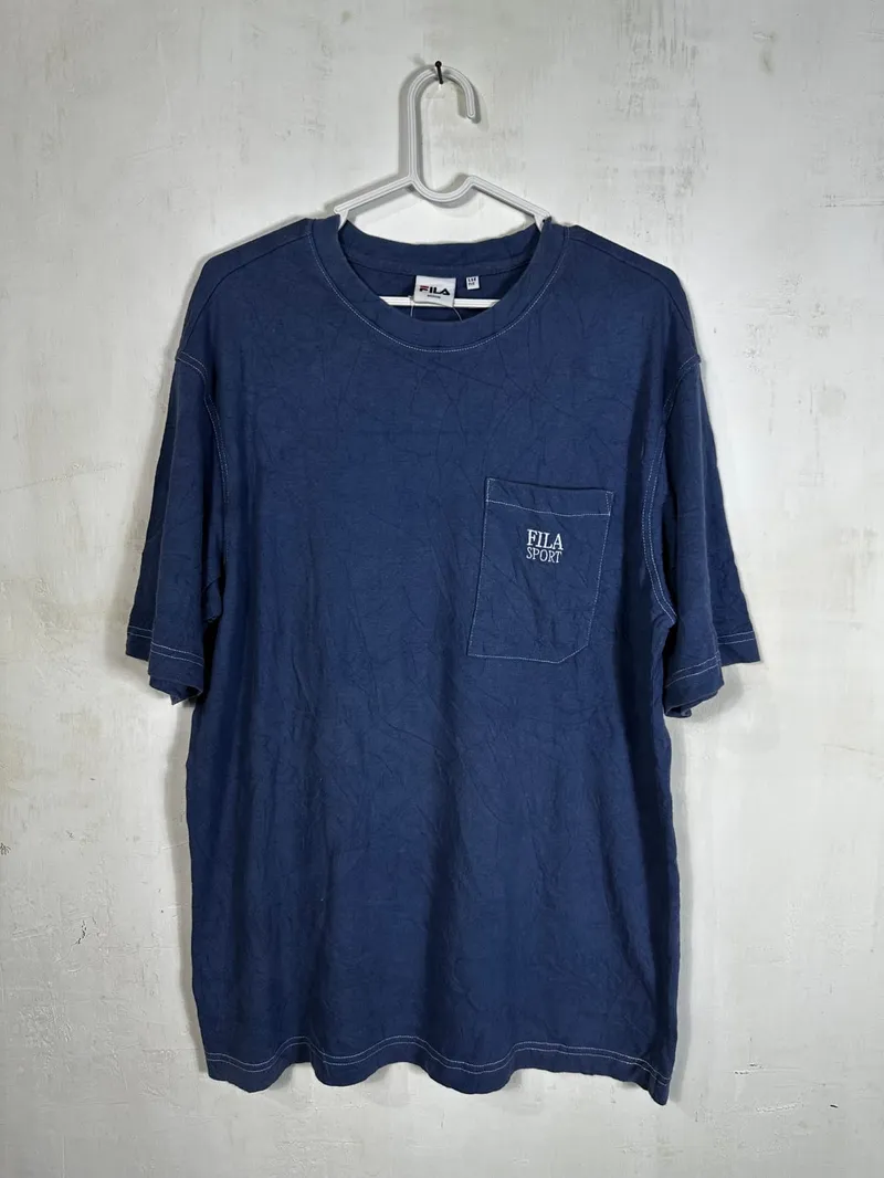 Fila Casual Casual shirt Pria navy photo 1