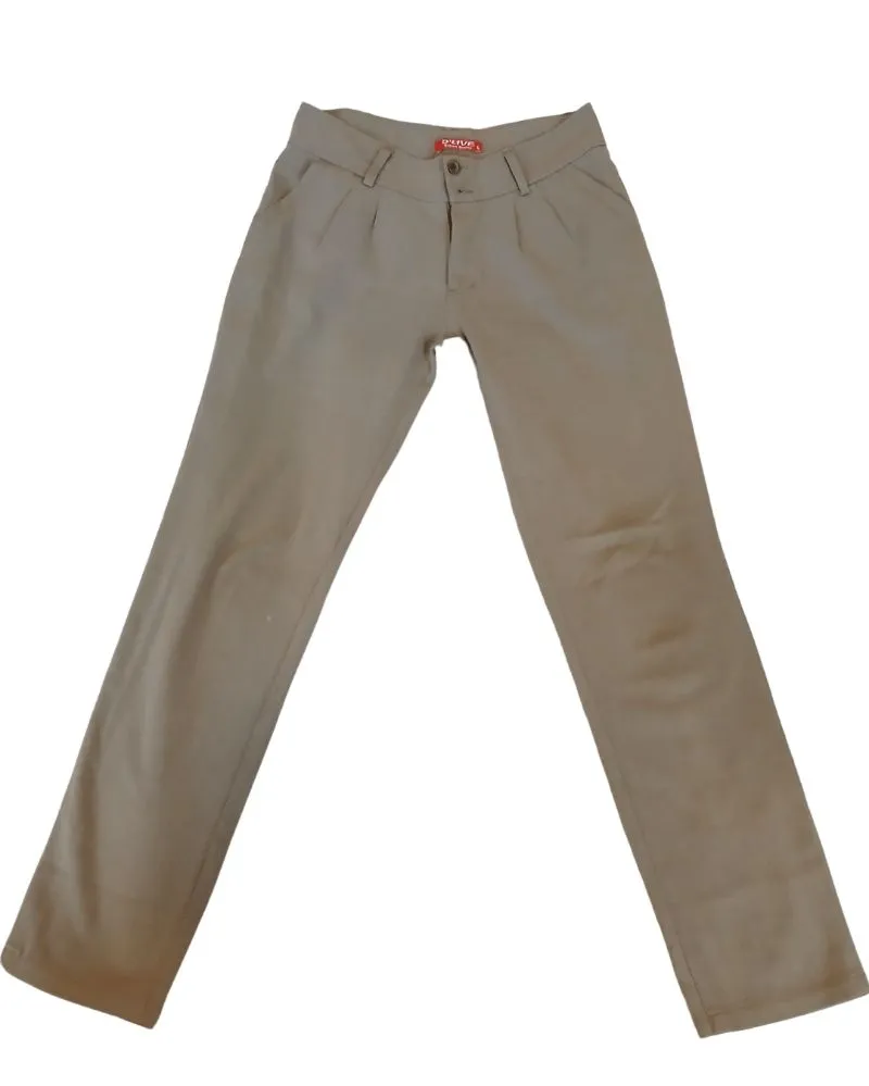 Celana bahan panjang warna cream, P 95 cm, LP 75 cm photo 1