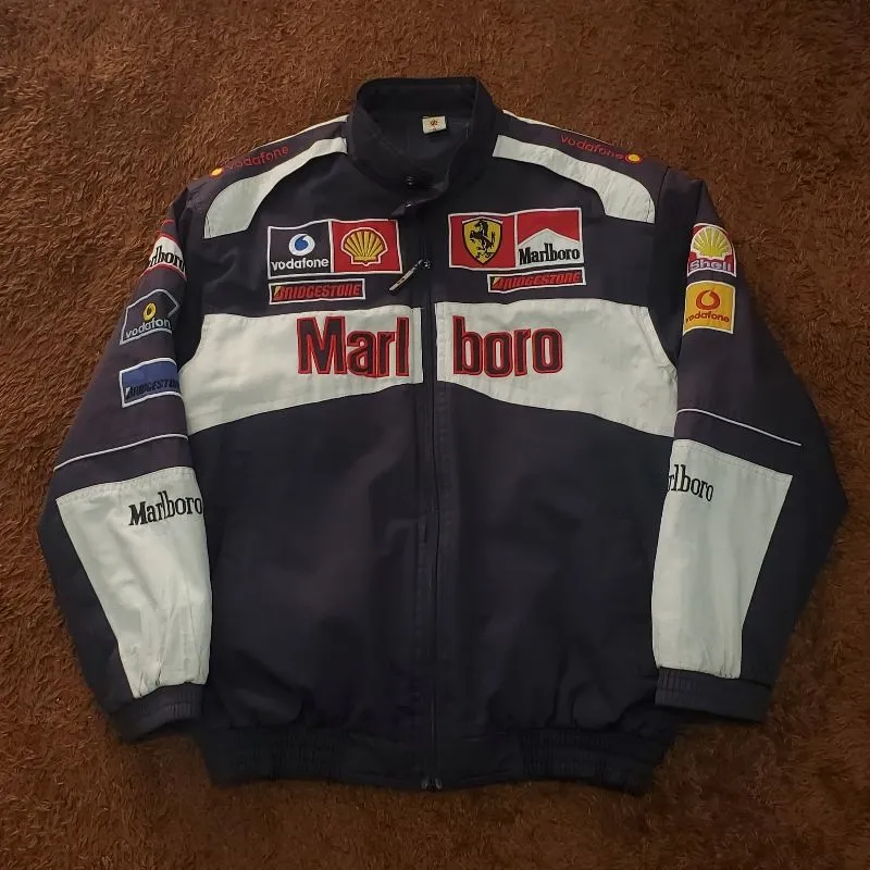 F1 Marlboro Ferarri Michael Schumacher Racing Jacket Outer J
