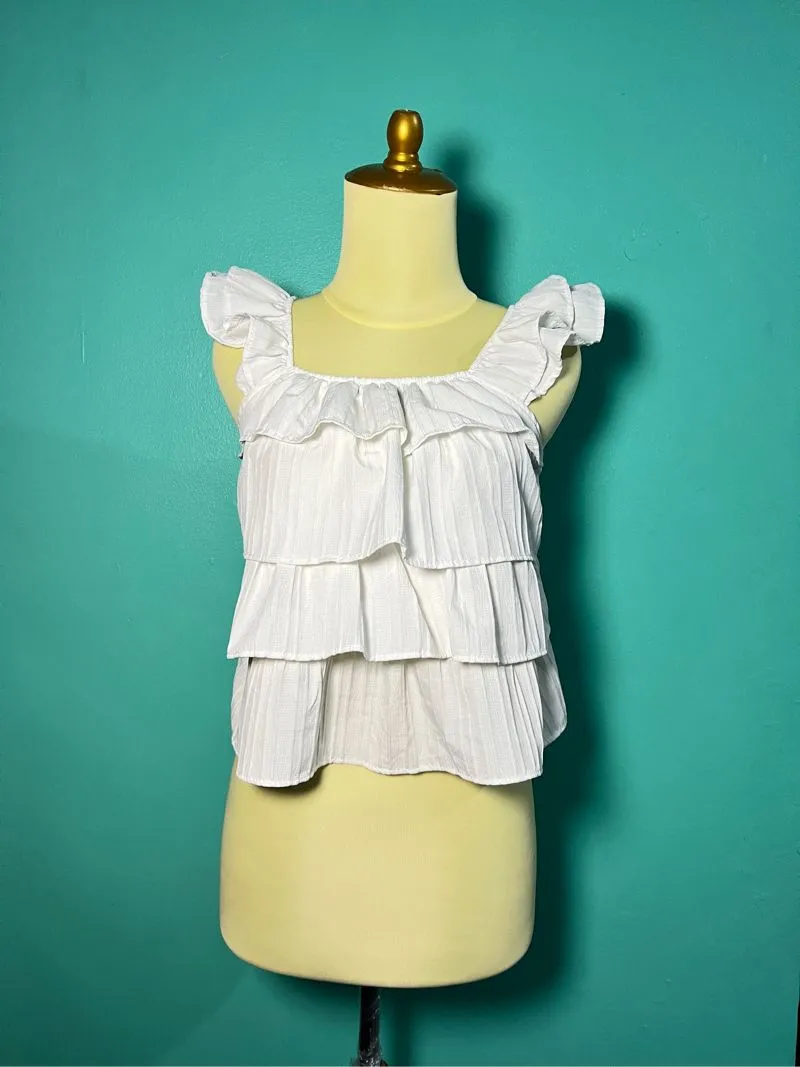(Thrift) Cami Top Ruffle photo 1