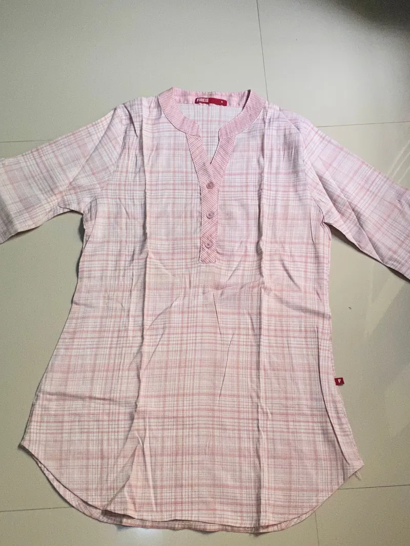 Muslim Maxi dress Wanita pink photo 1