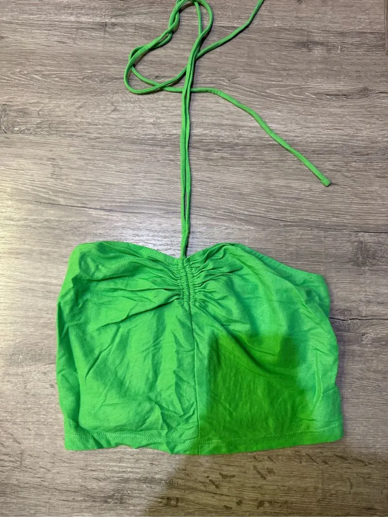 zara halter top photo 1