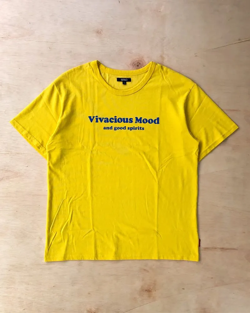 Spao Streetwear Indie T-shirt Pria yellow photo 1