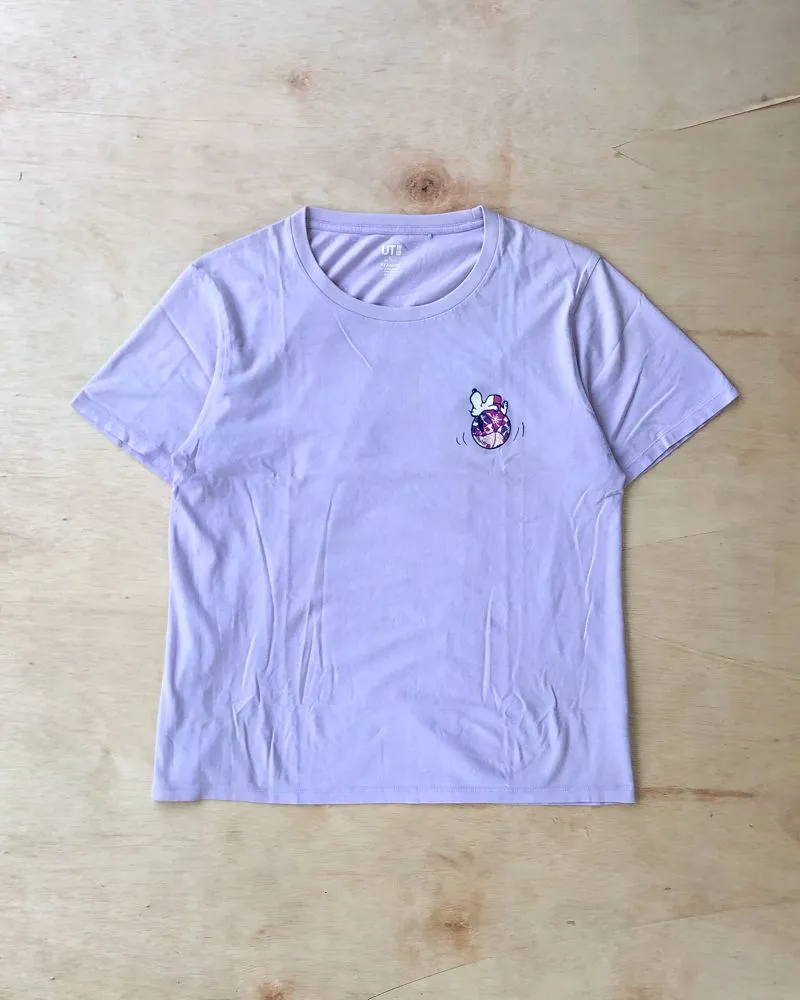 Uniqlo Minimalist Casual T-shirt Pria pink photo 1
