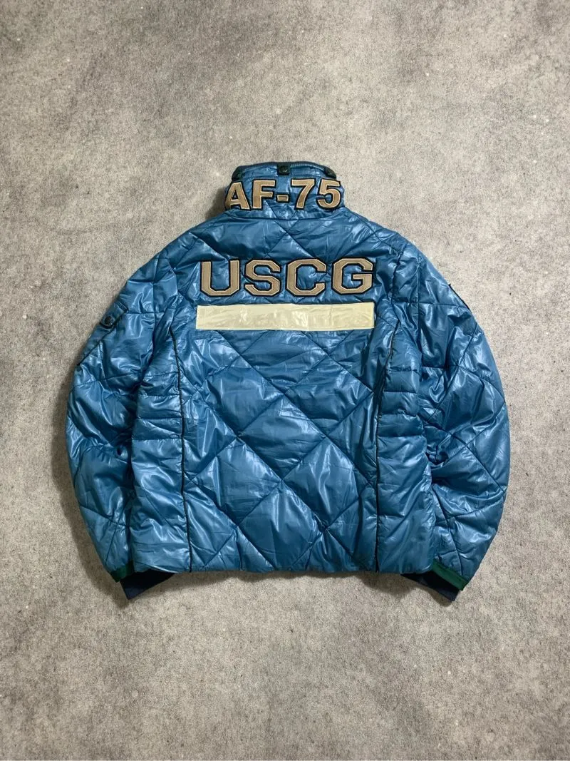 Avirex wappen uscg puffer down jacket photo 1