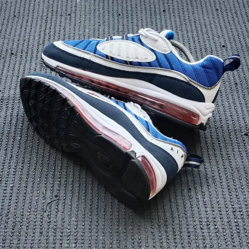 Nike Streetwear Sportswear Sneakers Pria blue photo 1