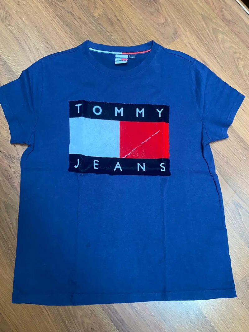 Tommy Hilfiger Vintage T-shirt Pria navy photo 1