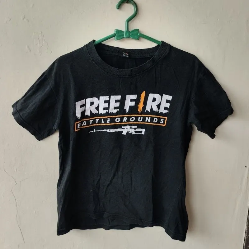 T-shirt Free Fire Brand Lokal Original photo 1