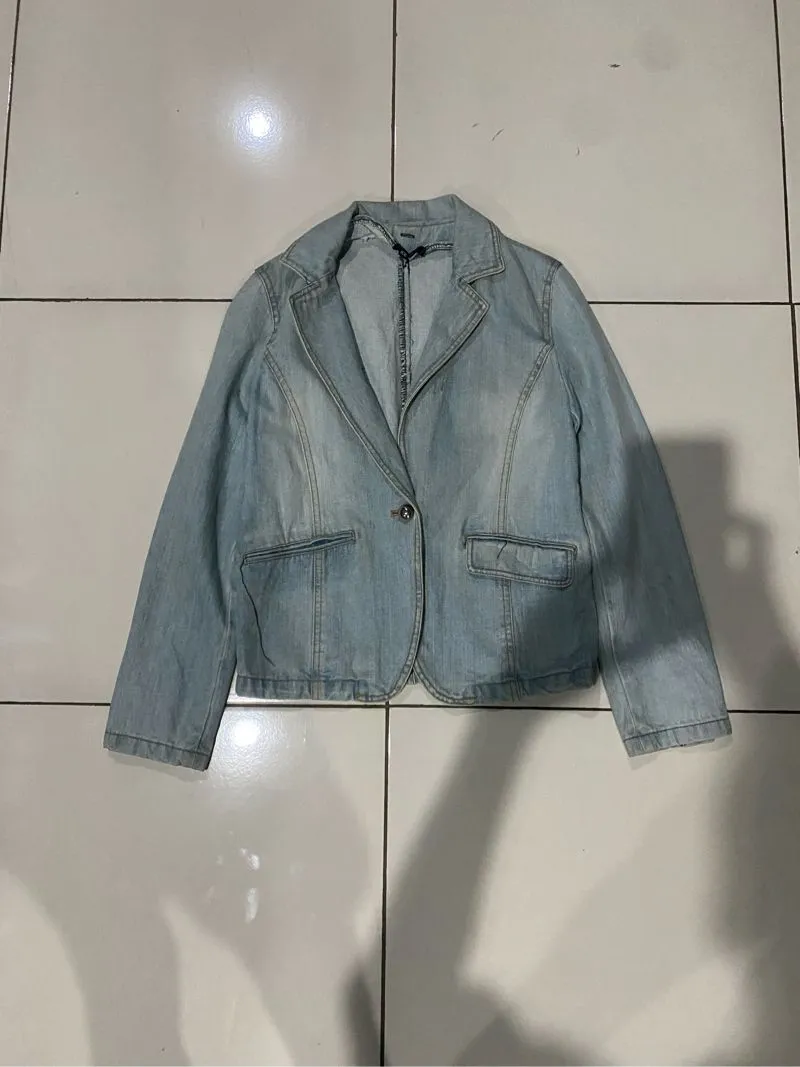 Jacket denim art avant garde photo 1