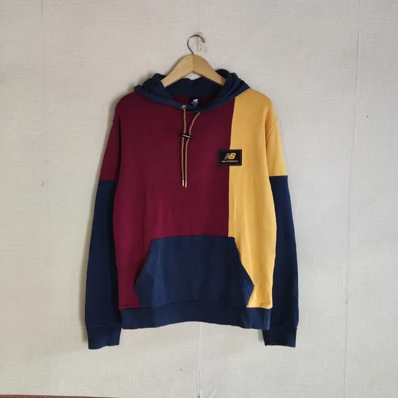 Tommy Hilfiger Hoody Pria burgundy navy photo 1