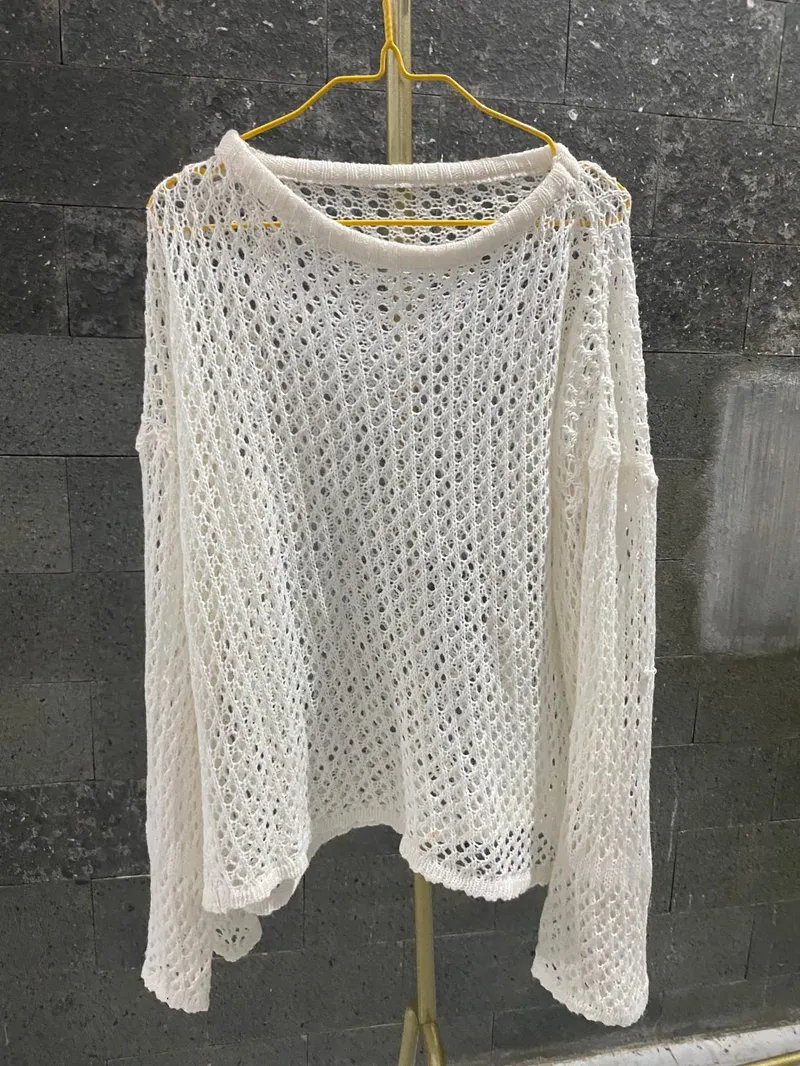 Casual Cardigan Wanita white photo 1