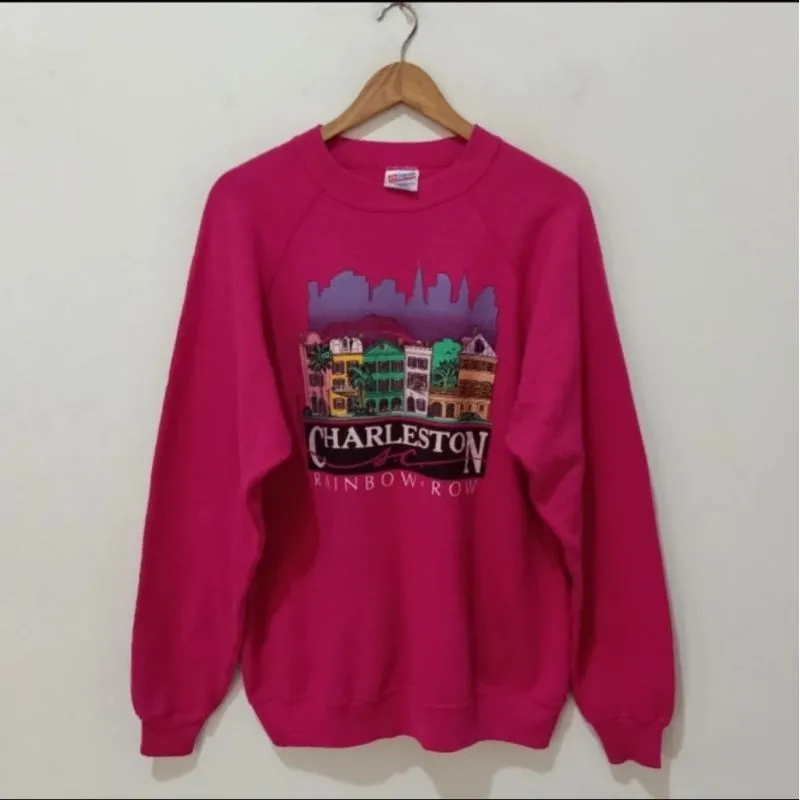 Vintage 1988 Hanes Charleston Sweatshirt Made in USA photo 1