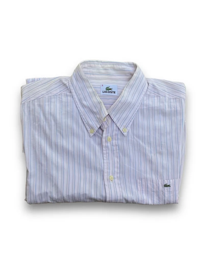 Lacoste Luxury T-shirt Pria white photo 1