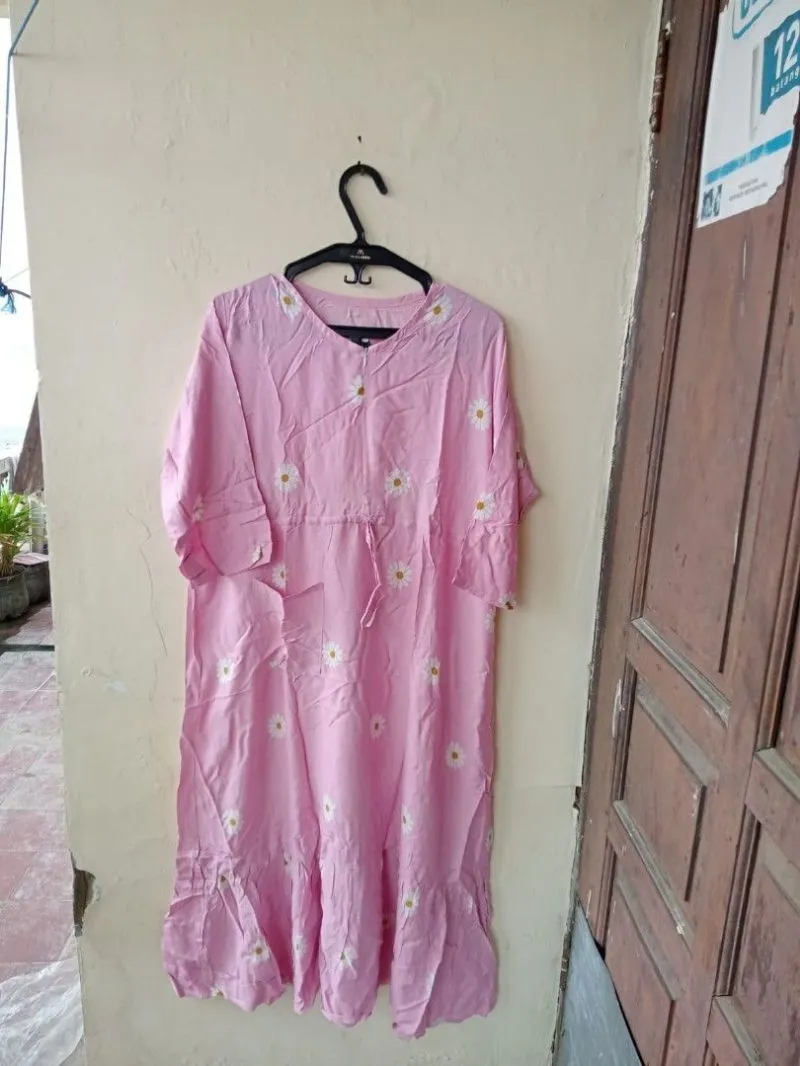 Daster Cibi Wanita motif bunga Original photo 1