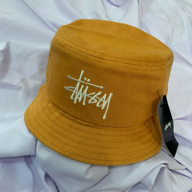 Stussy big logo bucket hat photo 1