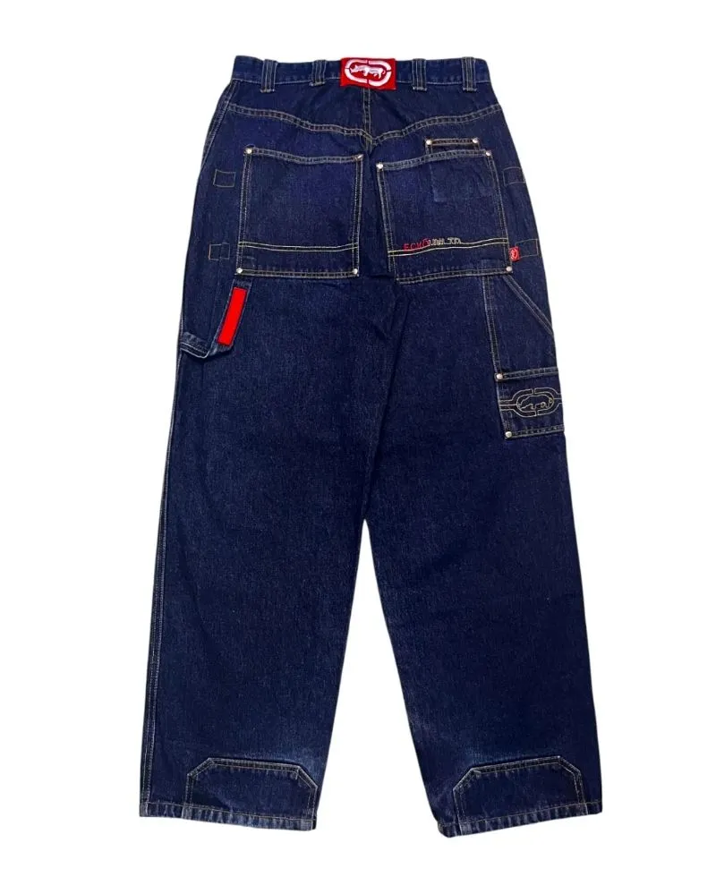 Y2K ECKO UNTLD Carpenter Denim Pants photo 1