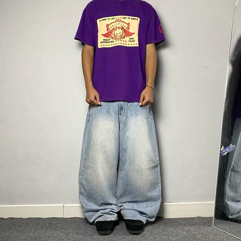  Baggy Jeans fit ballon OOT Blue washed  photo 1