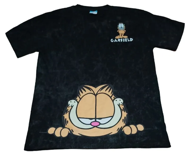 [ DISNEY ] KAOS/TSHIRT MOTIF CAMO GARFIELD PRIA & WANITA. photo 1