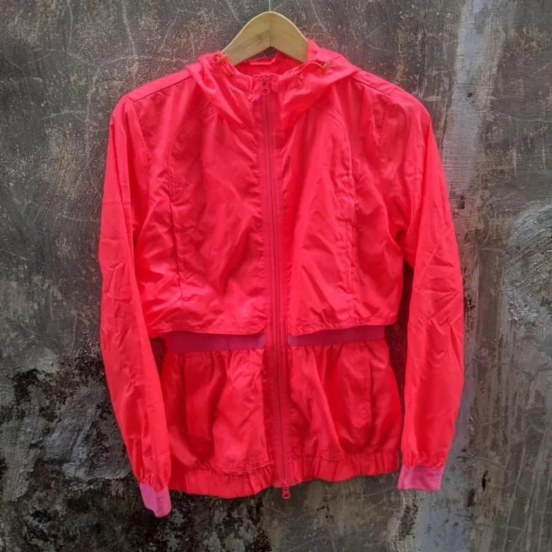 Adidas Streetwear Sportswear Windbreaker Wanita pink orange photo 1