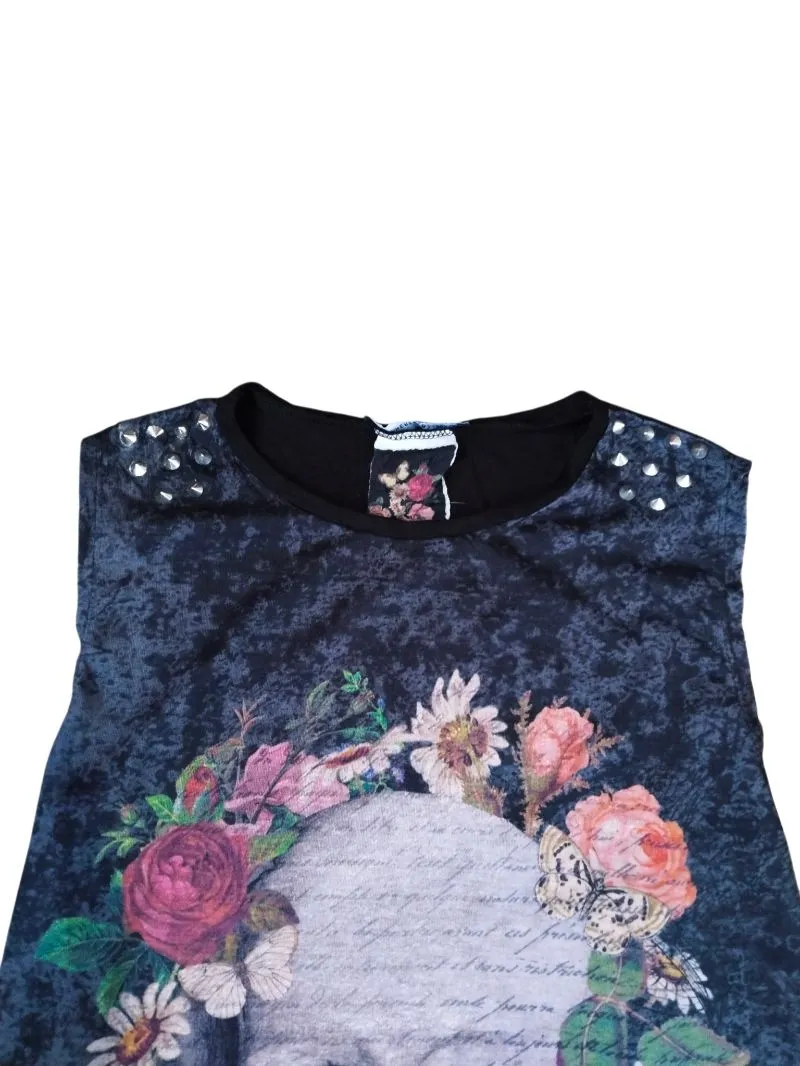 Y2k atmosphere skull design dress photo 1