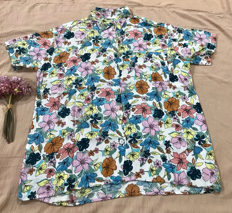 Casual Blouse Wanita multicolor photo 1