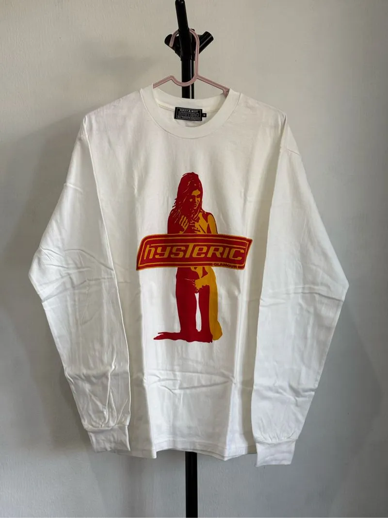 Tshirt Longsleeve Kaos Lengan Panjang Hysteric Glamour Putih photo 1