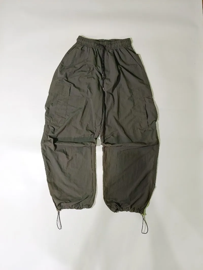 SLOGAN PARACHUTE PANTS CARGO photo 1