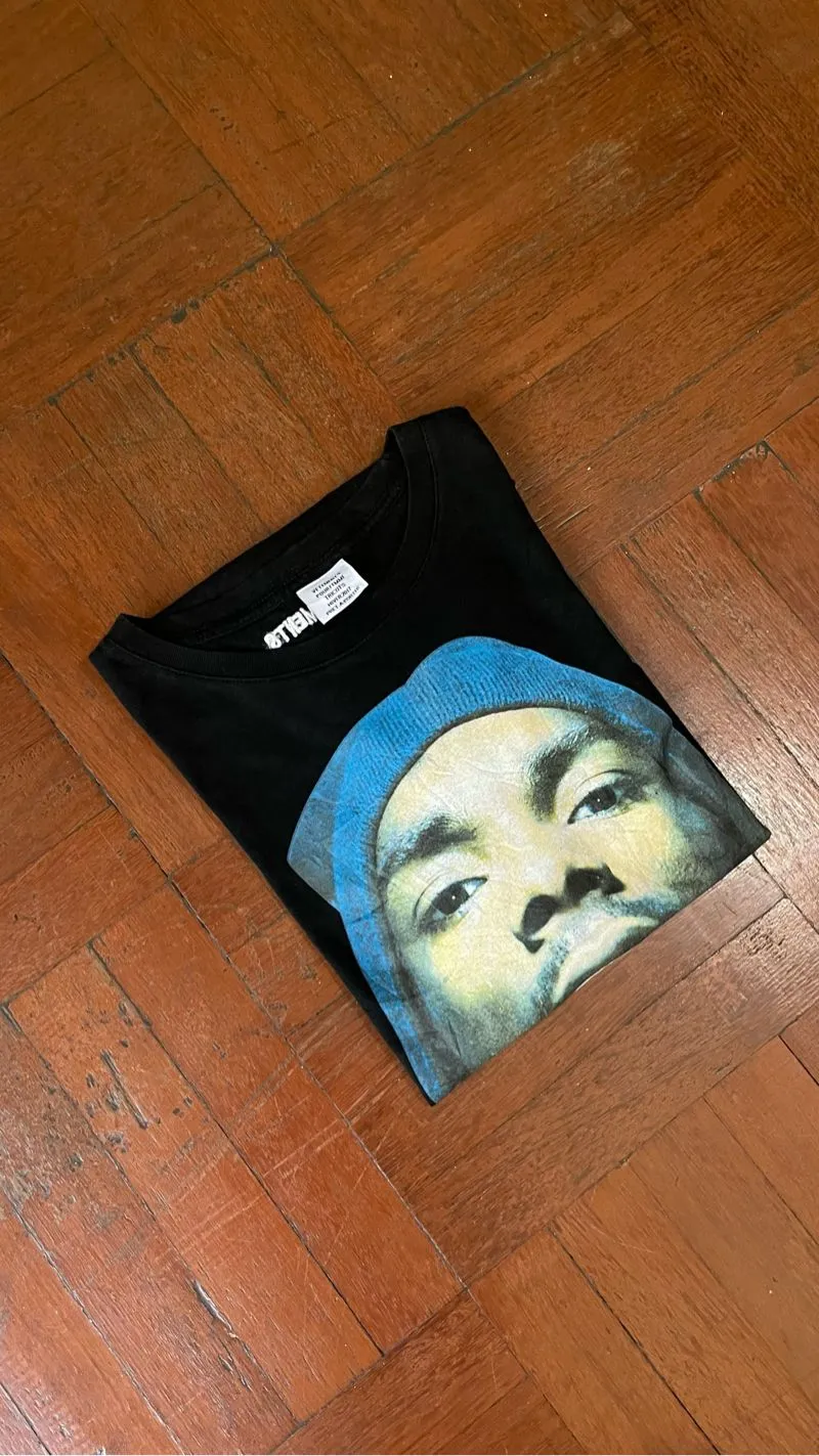 VETEMENTS Grunge Streetwear T-shirt Pria black photo 1