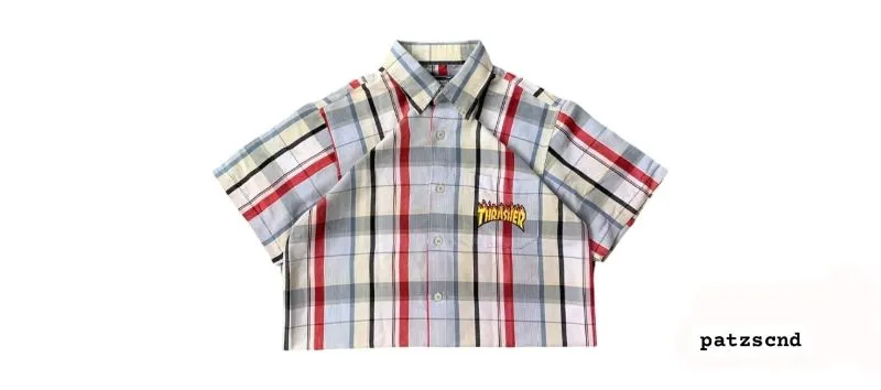 KEMEJA BOXY CUSTOM THRASHER photo 1