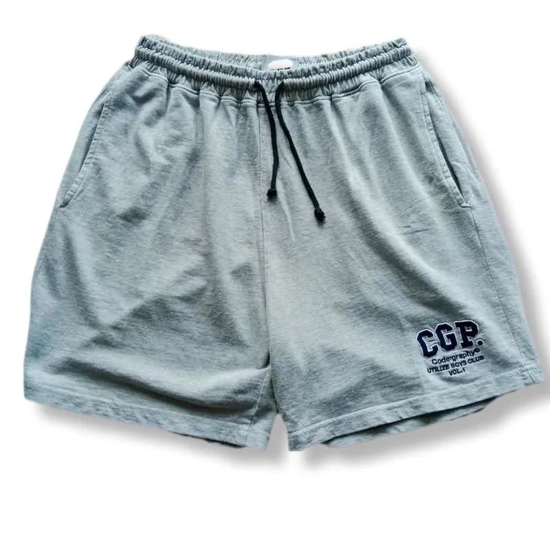 Codegraphy Minimalist Casual Short Pria gray photo 1