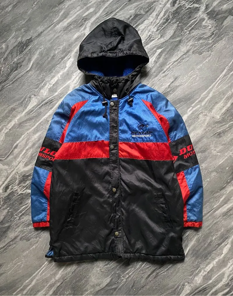 Dunlop Casual Trench coat Pria red blue photo 1