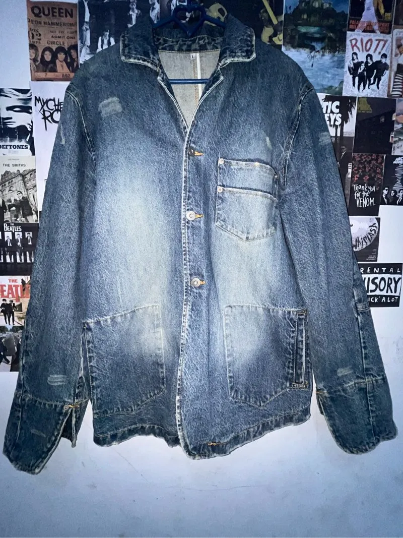 ⚝Ready   Blue Denim Jacket  photo 1