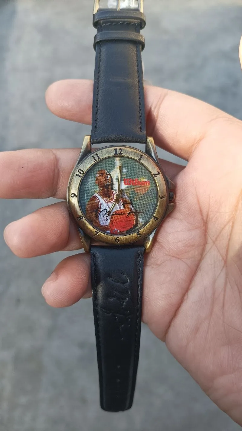 Michael Jordan Vintage Watch Jam Tangan Wilson photo 1