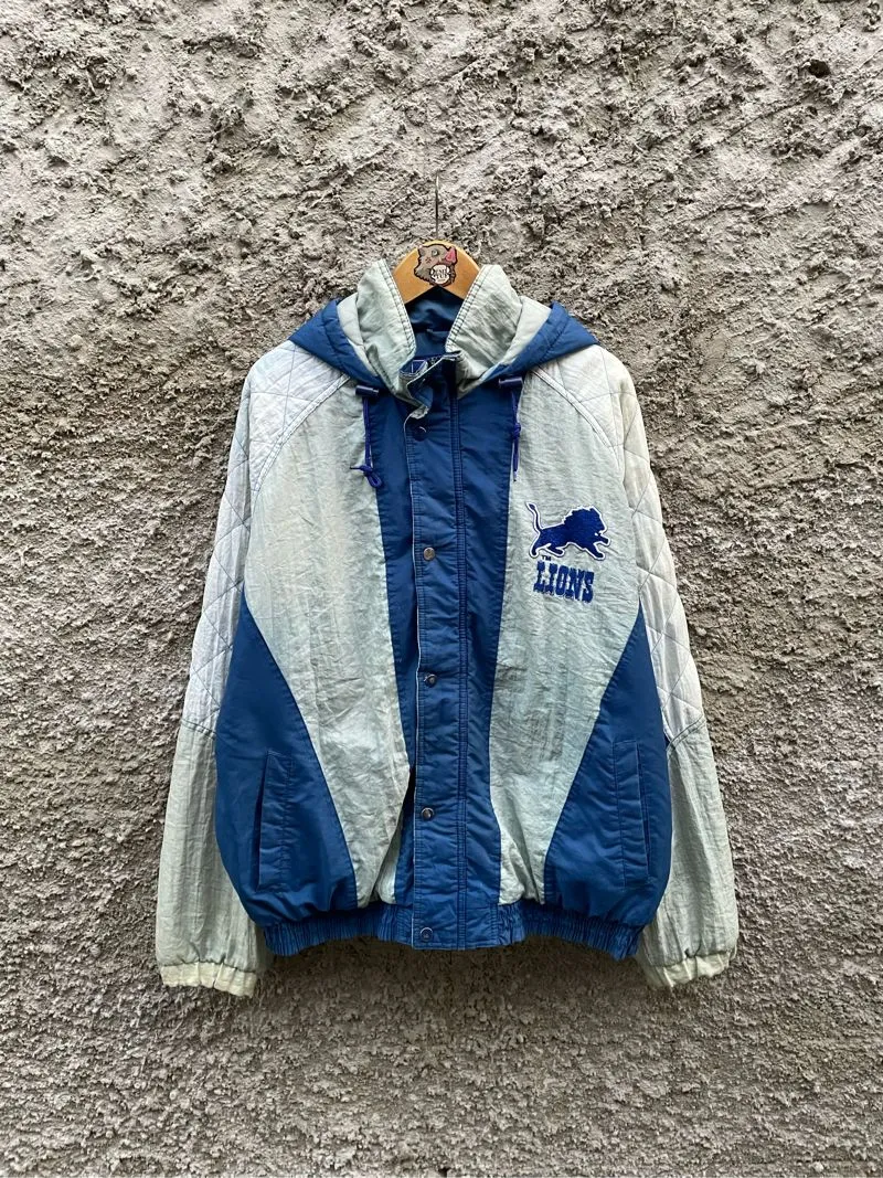 STARTER NFL LIONS 中綿ジャケット L 90s 90s STARTER スターター NFL