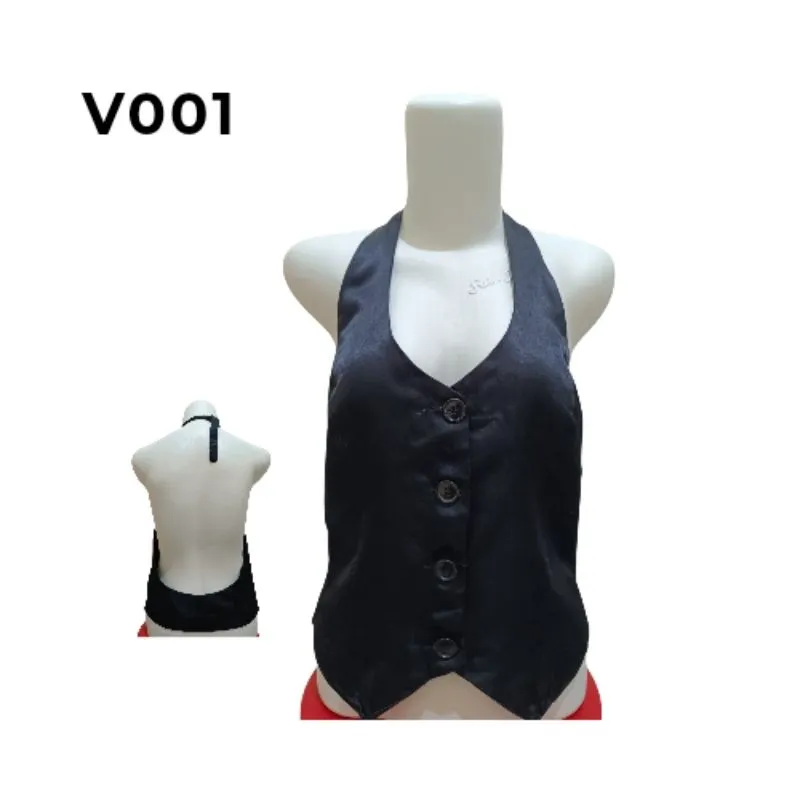 Vest satin black Y2k 90s  photo 1