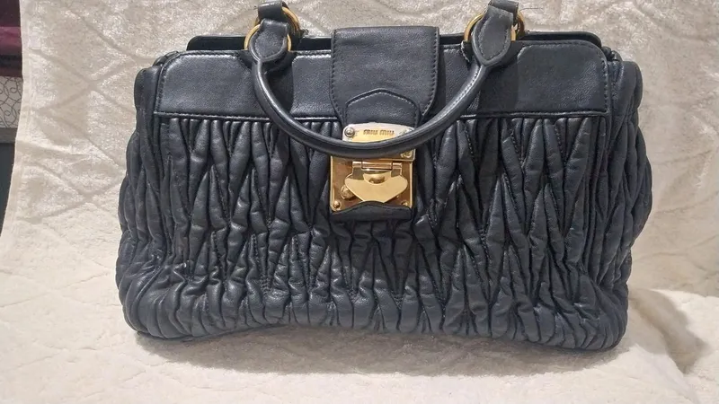 Miu Miu Vintage Shoulder bag Wanita black photo 1