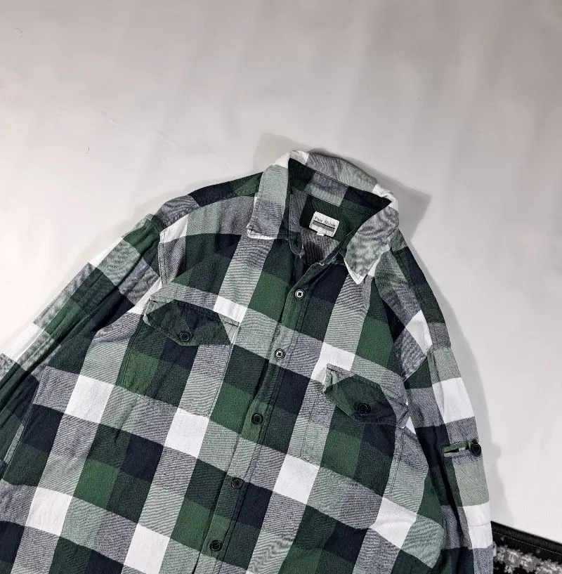 Flannel lengan pocket by pair shine photo 1