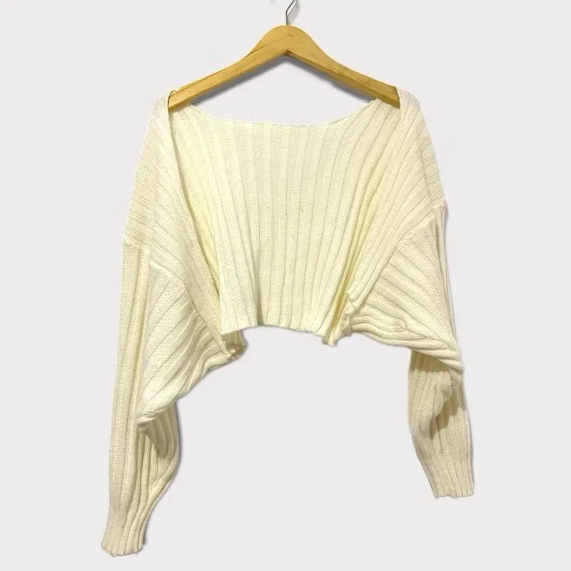 PREMIUM Liam Oversize Crop Balero cardy Cardigan Crop Rajut  photo 1