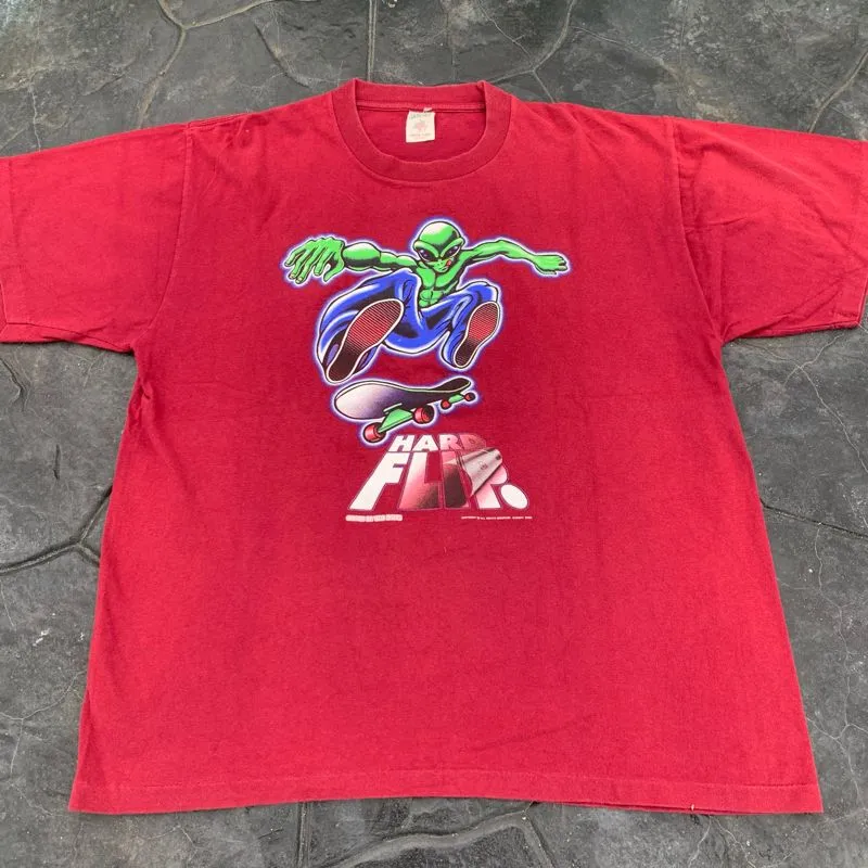 JNCO Streetwear Skater T-shirt Pria burgundy photo 1