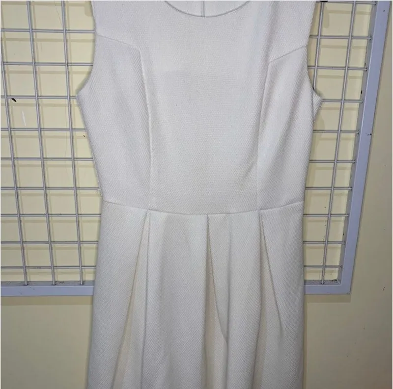 Casual Midi dress Wanita white photo 1