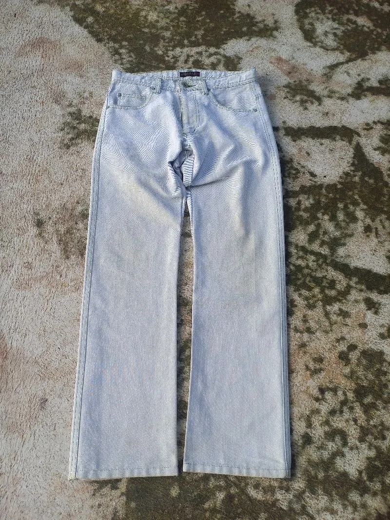 Morgan Homme Vintage Casual Jeans Pria gray photo 1