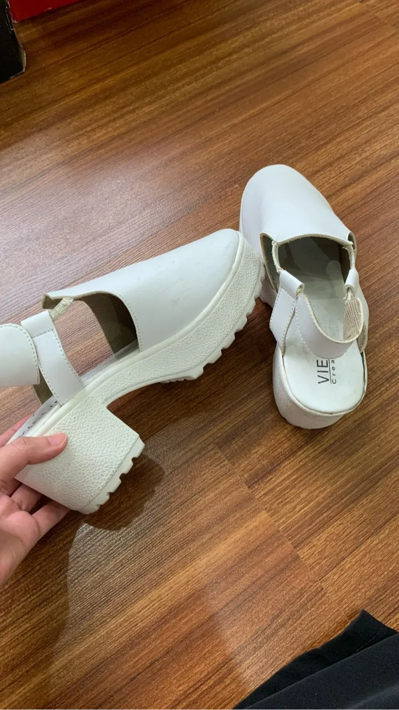 White Wedges / Heels (Sepatu Putih) photo 1
