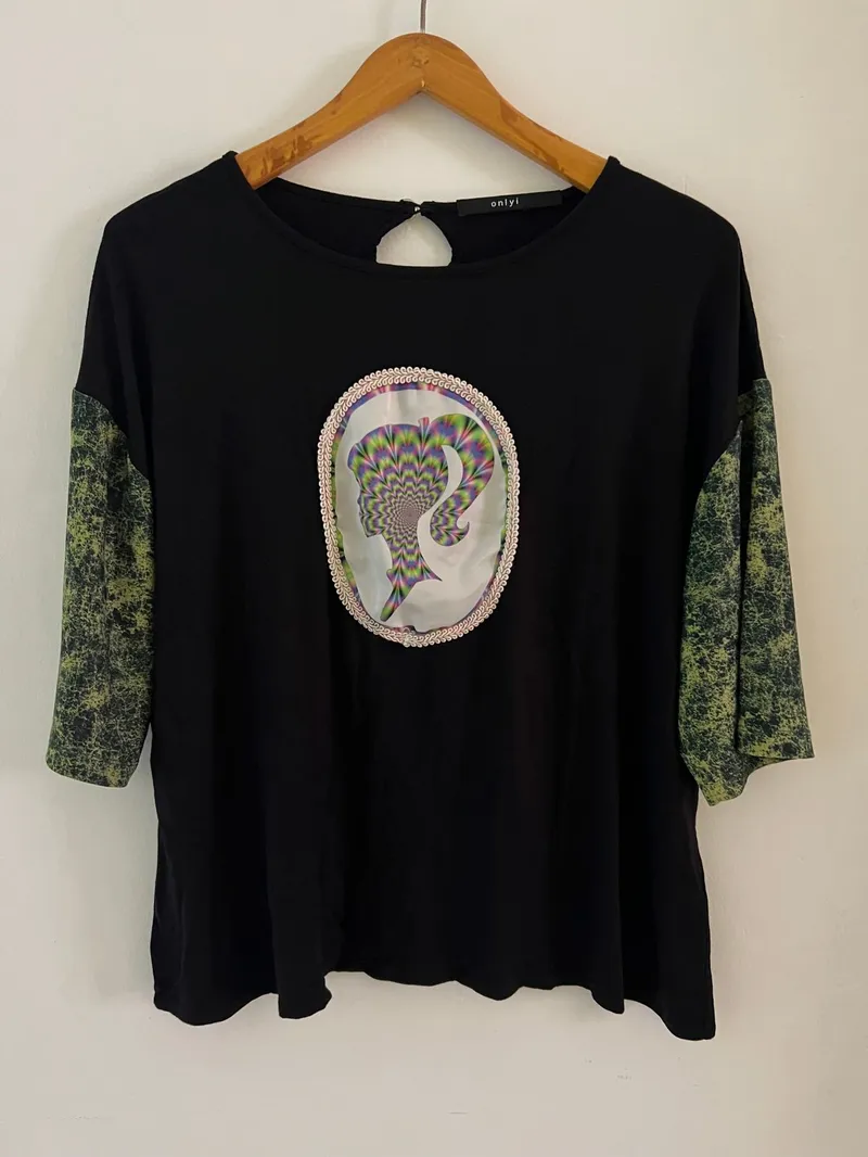 Kaos Onlyi All Size Loose material photo 1