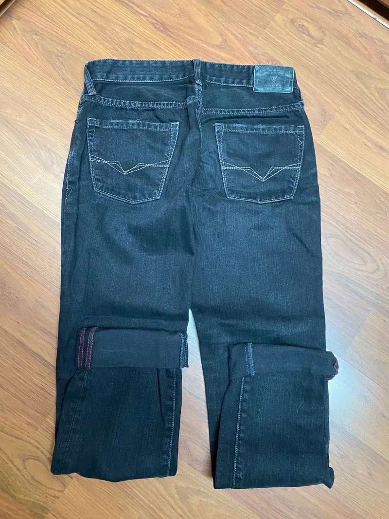 Guess Grunge Jeans Pria black photo 1