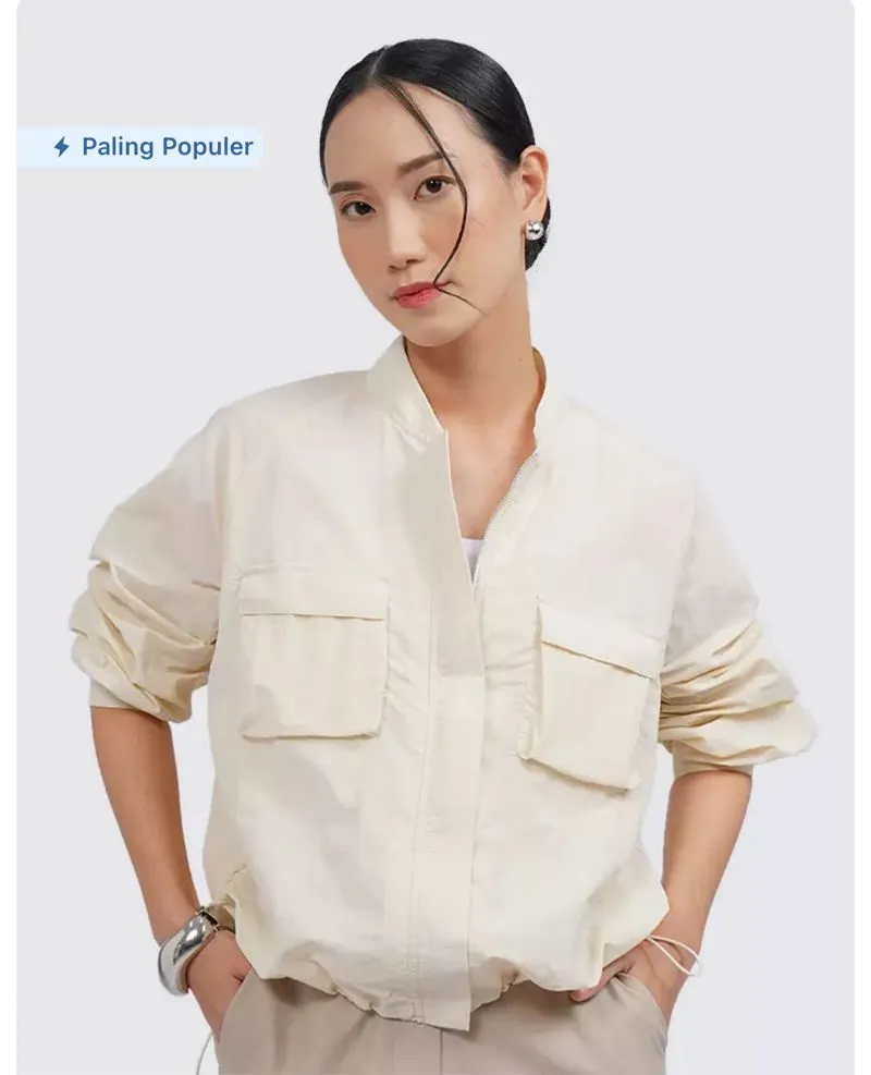ETC*TERA Oversized Parachute Jacket photo 1