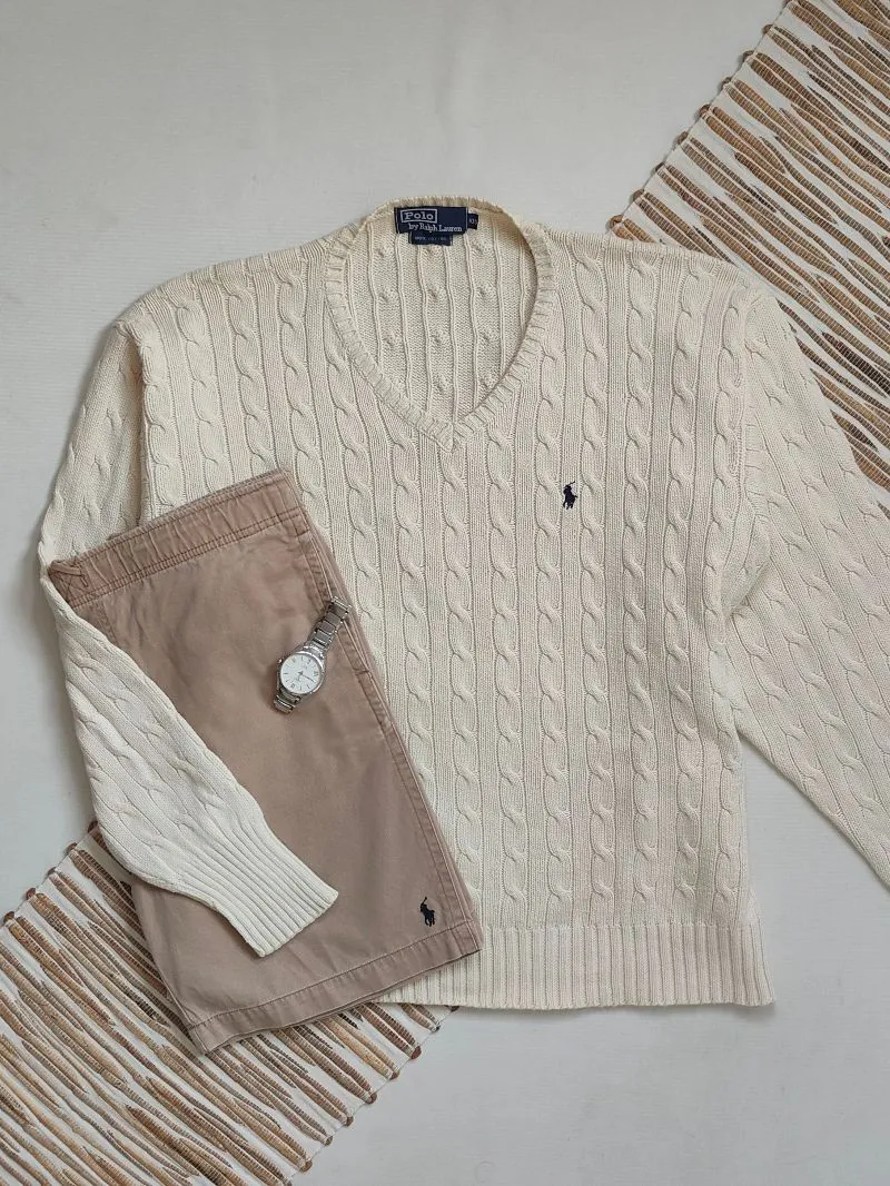 Ralph Lauren Cable knit Cream   photo 1