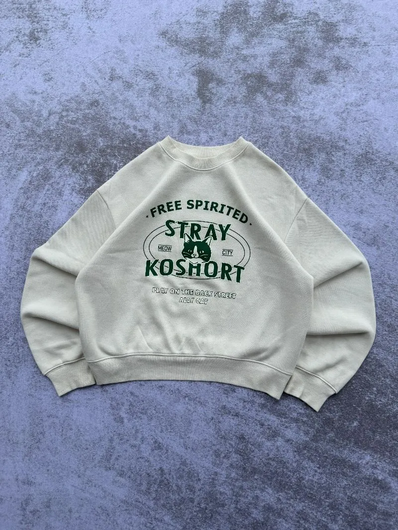 Koshort white Crewneck  photo 1